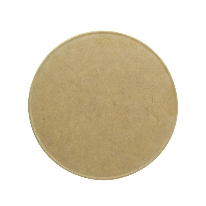 Tapa de cartón Kraft Ø74mm - 50Uds