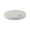 Tapa plana de cartón blanco sin plástico, Base agua Ø80mm - 50Uds