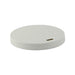 Tapa plana de cartón blanco sin plástico, Base agua Ø80mm - 50Uds