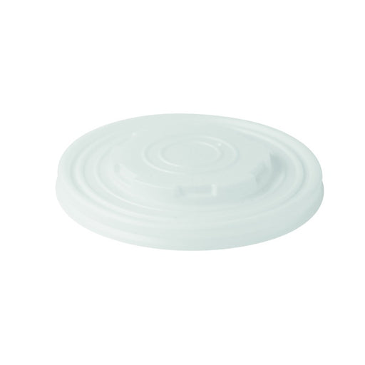 Tapa CPLA blanca Ø115mm A10mm - 50Uds