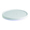 Tapa plana blanca de cartón kraft perforada para vapor Ø185mm - 45Uds
