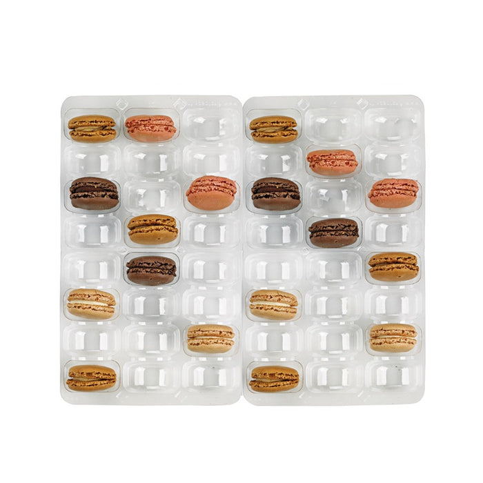 Inserto para 48 macarrones 355x250mm A23mm - 100Uds