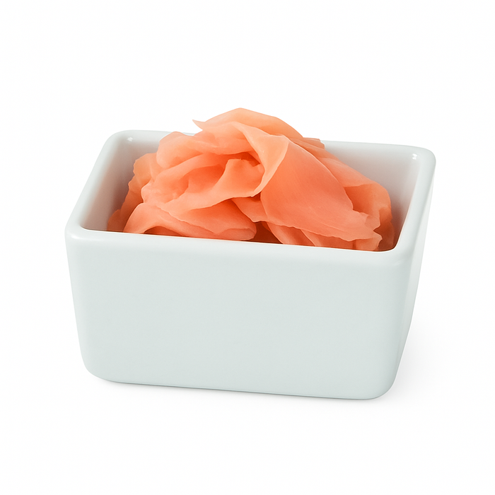 Mini cuenco cuadrado de porcelana blanca 60x60mm A53mm - 4Uds