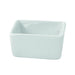 Mini cuenco cuadrado de porcelana blanca 60x60mm A53mm - 4Uds