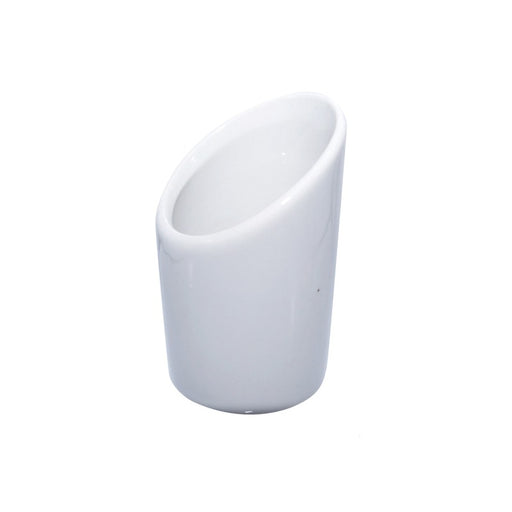 Mini porcelana vaso de porcelana blanca A80mm - 4Uds