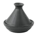 Mini tajin de porcelana negra A80mm - 4Uds