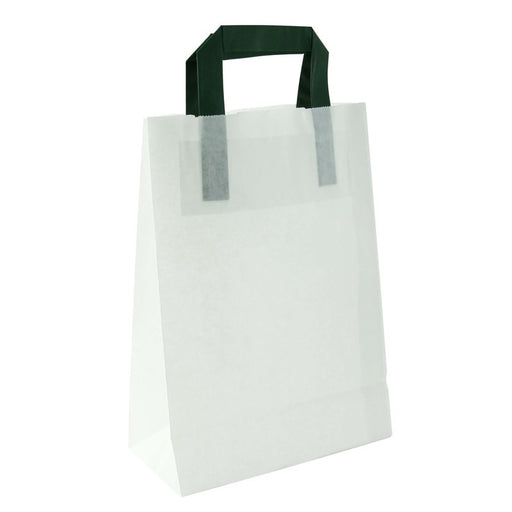 Bolsa de papel blanco reciclado 200x100mm A280mm - 250Uds