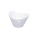 Mini cuenco de porcelana 66x54mm A45mm - 4Uds