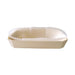 Molde de cocción rectangular exterior de madera y molde de papel interior 600ml 186x115mm A39mm - 20Uds