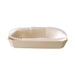 Molde de cocción rectangular exterior de madera y molde de papel interior 1200ml 265x115mm A70mm - 20Uds