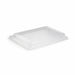 Tapa de cúpula rectangular de PET transparente 225x180mm A37mm - 20Uds