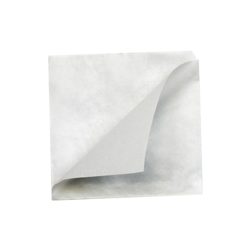 Bolsa de papel blanca antigrasa abierta por 2 lados 240x240mm - 1000Uds