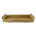 Bandeja de cartón kraft con asas 390x150mm A44mm - 50Uds