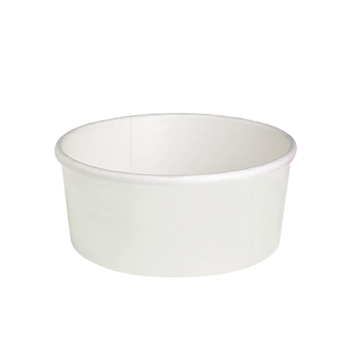 Ensaladera redonda multiusos BUCKATY cartón blanco 1500ml Ø187mm A66mm - 50Uds