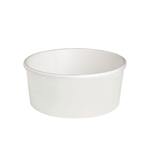 Ensaladera redonda multiusos BUCKATY cartón blanco 1500ml Ø187mm A66mm - 50Uds