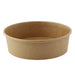 Ensaladera redonda multiusos BUCKATY cartón kraft 480ml Ø150mm A45mm - 45Uds