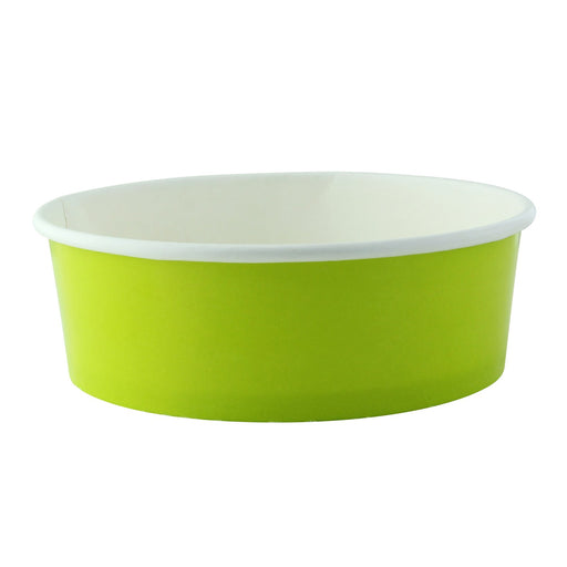 Ensaladera redonda multiusos BUCKATY cartón verde 580ml Ø150mm A50mm - 45Uds
