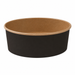 Ensaladera redonda multiusos BUCKATY cartón negra 750ml Ø142mm A70mm - 50Uds