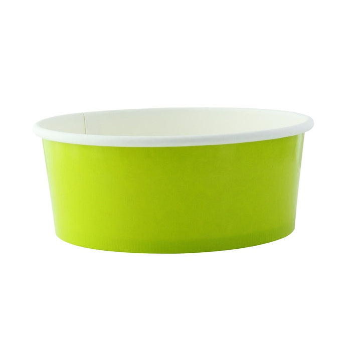 Ensaladera redonda multiusos BUCKATY cartón verde 700ml Ø150mm A60mm - 45Uds