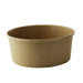 Ensaladera redonda multiusos BUCKATY cartón kraft 700ml Ø150mm A60mm - 45Uds