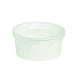Ensaladera redonda multiusos BUCKATY cartón blanco 750ml Ø145mm A68mm - 50Uds