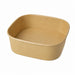 Ensaladera cuadrada multiusos Kraft 170x170mm H66mm 1200ml - 50Uds