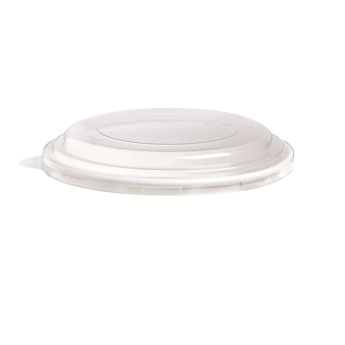 Tapa plana transparente RPET Ø150mm - 45Uds