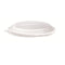Tapa plana transparente PET Ø165mm - 45Uds