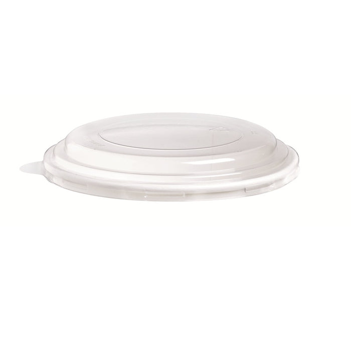 Tapa plana transparente PET Ø165mm - 45Uds