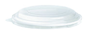 Tapa plana transparente RPET Ø185mm - 45Uds