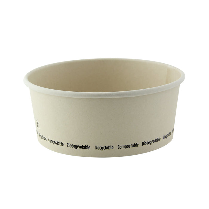 Ensaladera redonda multiusos BUCKATY cartón y fibra de bambú 750ml Ø150mm A60mm - 45Uds