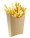 Envase kraft tipo Bolsillo maxi para patatas fritas 480ml 115x90mm A140mm - 50Uds