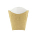 Envase kraft tipo Bolsillo maxi para patatas fritas 480ml 115x90mm A140mm - 50Uds