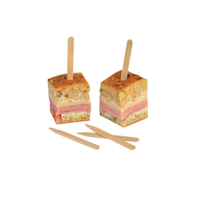 Pincho de madera para sandwich A50mm - 1000Uds
