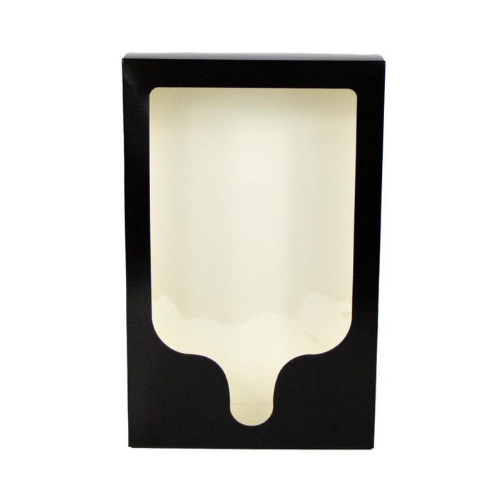 Caja con ventana pet para tablero 300x190mm H50mm - 50Uds