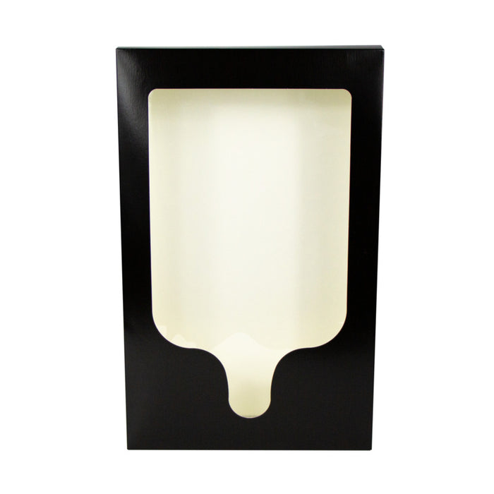 Caja con ventana pet para tablero 400x250mm H50mm - 50Uds