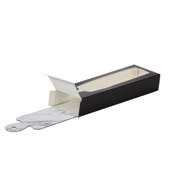 Caja con ventana PET para tabla 300x95mm H50mm - 50Uds