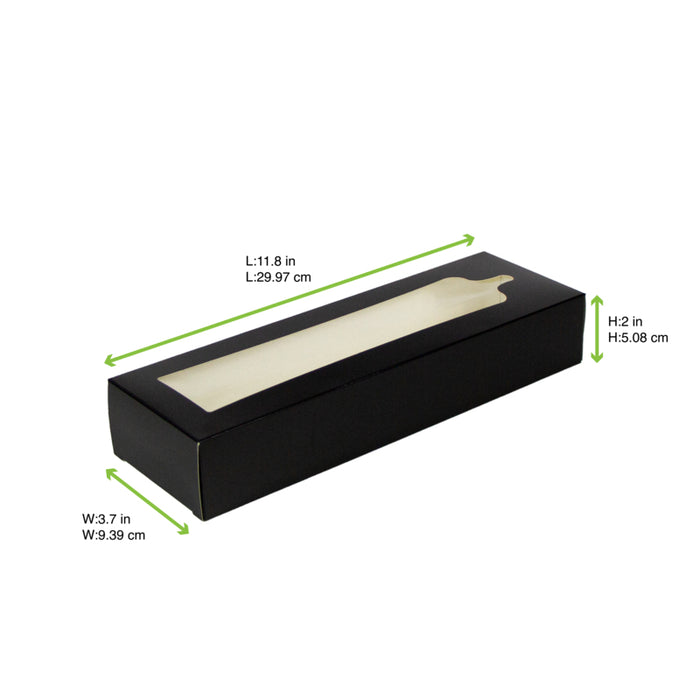 Caja con ventana PET para tabla 300x95mm H50mm - 50Uds