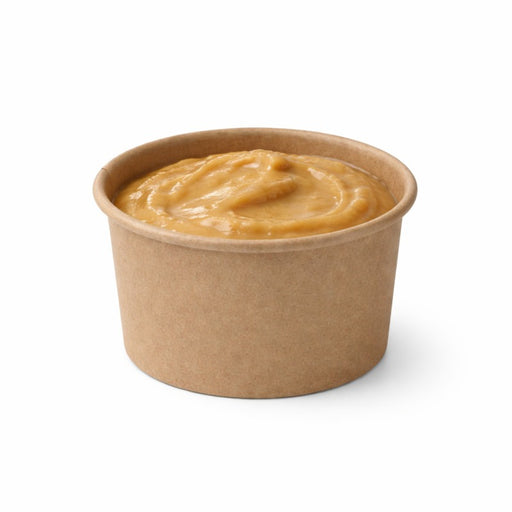 Tarrina de cartón kraft para caliente/frío 60ml Ø62mm A35mm - 50Uds