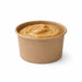 Tarrina de cartón kraft para caliente/frío 60ml Ø62mm A35mm - 50Uds