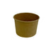 Tarrina de cartón kraft para caliente/frío 86ml Ø74mm A39mm - 50Uds