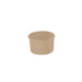 Tarrina de cartón y fibra de bambú 150ml Ø85mm A52mm - 50Uds