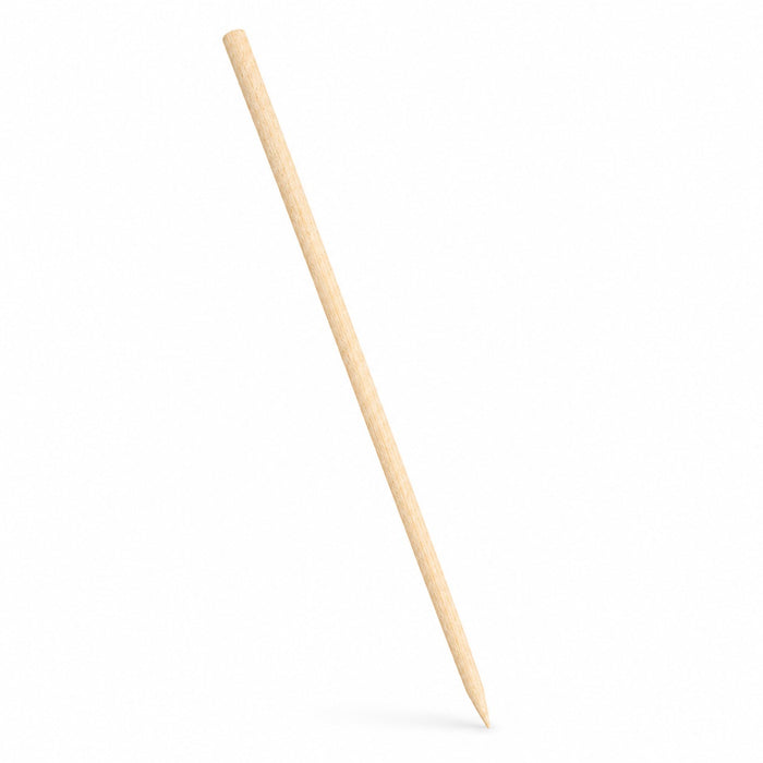 Pincho de madera para manzana caramelizada A180mm - 100Uds