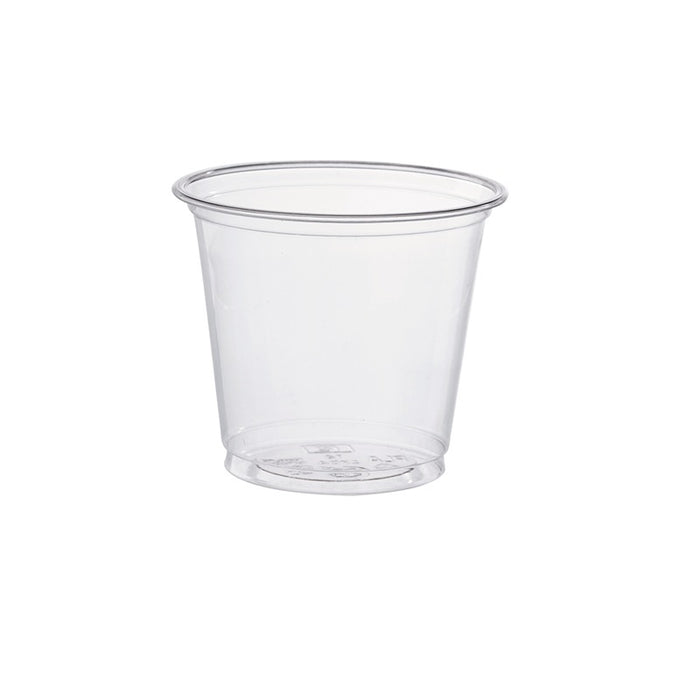 Salsera PLA transparente 180ml Ø76mm A64mm - 50Uds