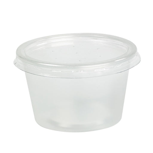 Salsera PET 110ml Ø70mm A43mm - 100Uds