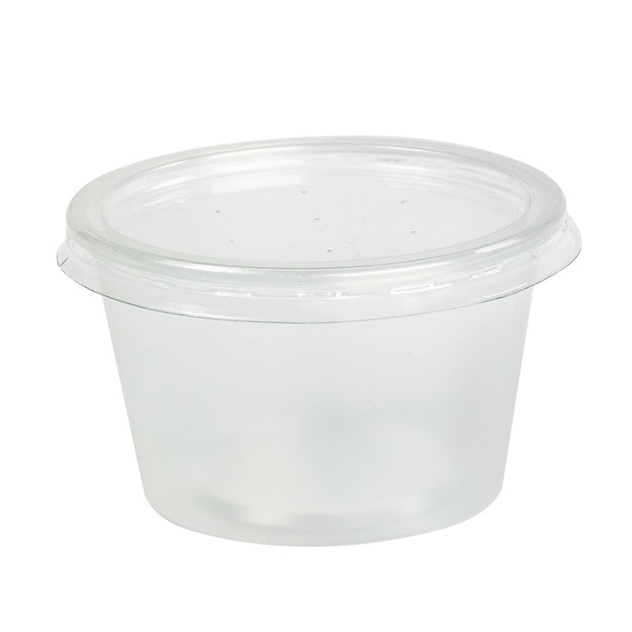 Salsera PET 110ml Ø70mm A43mm - 100Uds