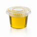 Tapa PET transparente plana Ø65mm - 100Uds
