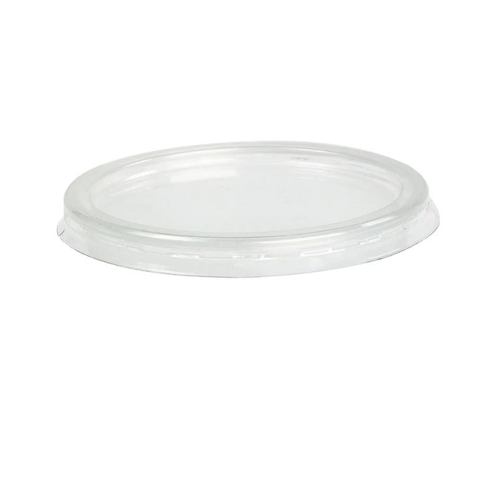Tapa PET translucida Ø70mm - 100Uds