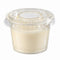Tapa PET transparente Ø75mm - 100Uds
