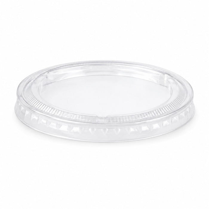 Tapa PET transparente Ø75mm - 100Uds
